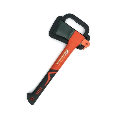 Schmiedete Keil-Typ-Achse 800g Doppelkomponenten-Griffgriff-Handgriff Stahl-Hachse 38cm lang mit Hanger