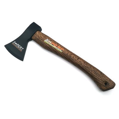 Deutscher Stil Hatchet scharfe Kante geschmiedete Stahlschnitzbeile 600g Kopf mit Holzgriff für Camping