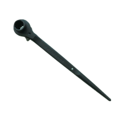 Schwarzer Schwerlast-Podger-Handgriff mit doppelter Größe, umkehrbarer Steckdose 19mm 21mm Schraubenschlüssel