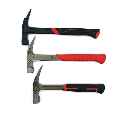 Vollstahl-Schiefer-Dachhammer 600g Best Roofer Hammer HRC 50-58 mit TPR-Griffgriffe