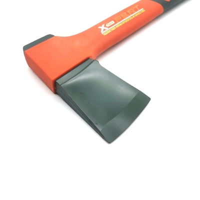 Schmiedete Keil-Typ-Achse 800g Doppelkomponenten-Griffgriff-Handgriff Stahl-Hachse 38cm lang mit Hanger