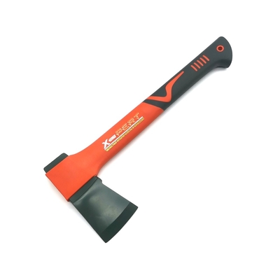 Schmiedete Keil-Typ-Achse 800g Doppelkomponenten-Griffgriff-Handgriff Stahl-Hachse 38cm lang mit Hanger