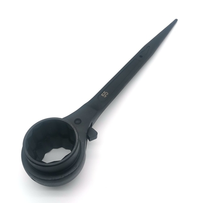 Doppelsteckdosen 50mm 55mm Gerüst Umkehrbarer Podger Ratchet Schmiedewelle Spud Ratchet Wrench
