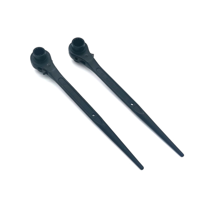 Voll geschmiedetes Podger-Griff 17x19mm Spud-Ratchet-Schlüssel 315mm Länge für Gerüstbau