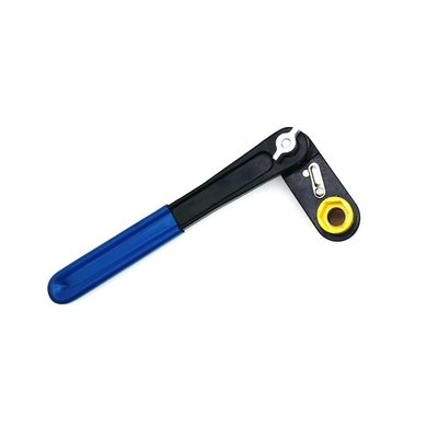 Wasserwerke Schraubenschlüssel verstellbarer Drehkreuz Blauer Griff Doppelhex-Steckdose 1-1/4 &quot;x 1-1/16&quot; für Lineman Power Line Tools