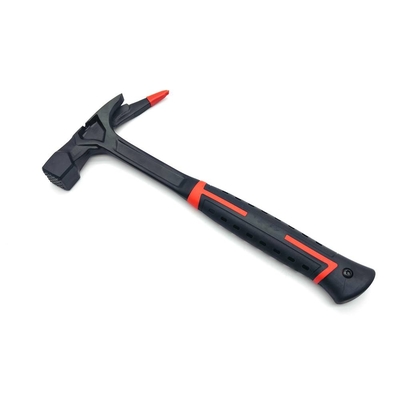 Dachwerkzeuge geschmiedete Stahlwelle Dach pick Hammer mit magnetischem Nagelhalter Side Nagelzieher für Dachrestaurierung Hammer