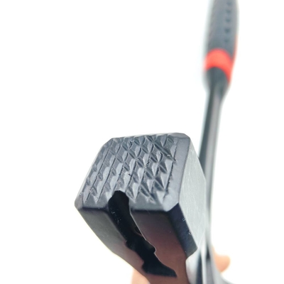 Dachwerkzeuge geschmiedete Stahlwelle Dach pick Hammer mit magnetischem Nagelhalter Side Nagelzieher für Dachrestaurierung Hammer
