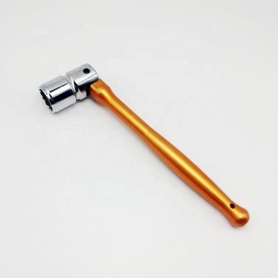 Aluminium-Poker-Griff Cr-V Stahl-Steckdose 7/16in 21mm Swingover-Schaffold-Sperren für das Vereinigte Königreich