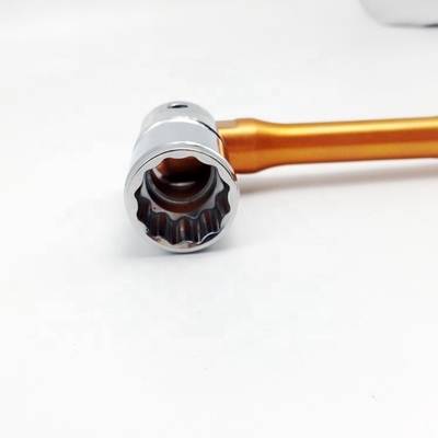 Aluminium-Poker-Griff Cr-V Stahl-Steckdose 7/16in 21mm Swingover-Schaffold-Sperren für das Vereinigte Königreich