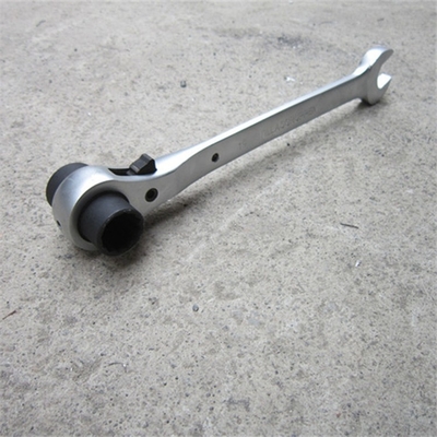 Stahl Silber Drei Größen in einem Gerüst Schraubenschlüssel 19mm 22mm 3/4" 7/8" Steckdose Schlüssel mit 22mm Offener End für USA