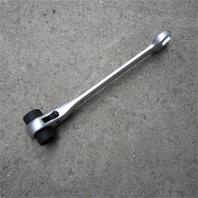 Stahl Silber Drei Größen in einem Gerüst Schraubenschlüssel 19mm 22mm 3/4" 7/8" Steckdose Schlüssel mit 22mm Offener End für USA