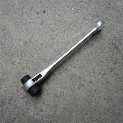 Stahl Silber Drei Größen in einem Gerüst Schraubenschlüssel 19mm 22mm 3/4" 7/8" Steckdose Schlüssel mit 22mm Offener End für USA