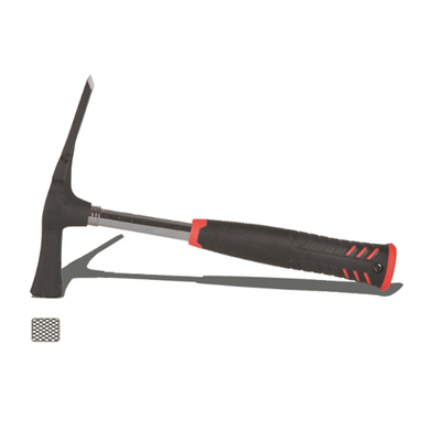 Stahlröhre mit Stoßdämpfer Glasfasergreife 600g Schmiedekopf Berliner Typ Mason Hammer