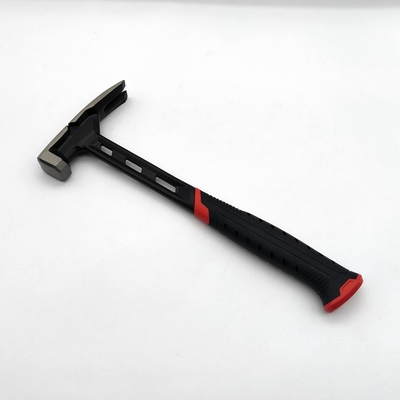 Professioneller Rahmenhammer Hochkohlenstoff geschmiedet 19oz Quadrat Gesicht Klauenhammer mit magnetischem Nagel Starter & Puller für Framer Handel