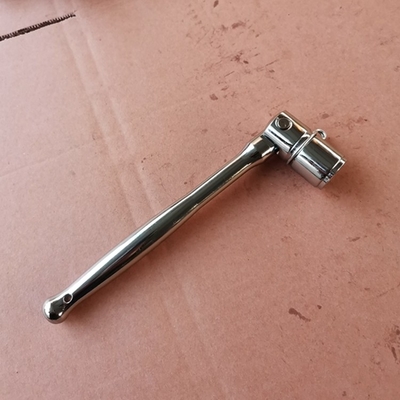Silberchromtes Pokergriffe aus Kohlenstoffstahl Swingover Spanner 23.5mm Bi-Hex-Steckdose für Australien Neuseeland