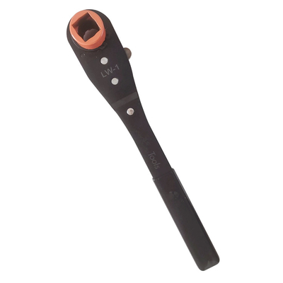 Kunststoff-Dipped-Stahl-Handgriff Lineman's Schraubenschlüssel Ratschets Triple Square Ratchet Ratschets Schlüssel insgesamt 13in lang für USA